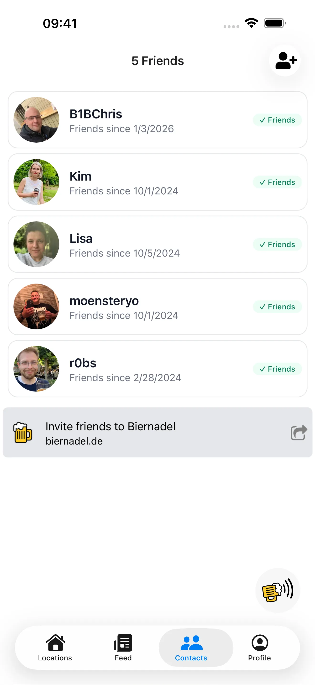 Biernadel Friends Screen